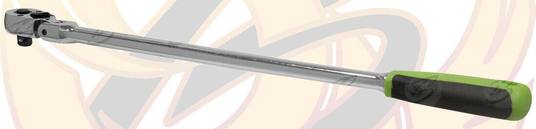 SIEGEN 1/2" DRIVE 72 TOOTH EXTRA LONG FLEXIBLE RATCHET HANDLE