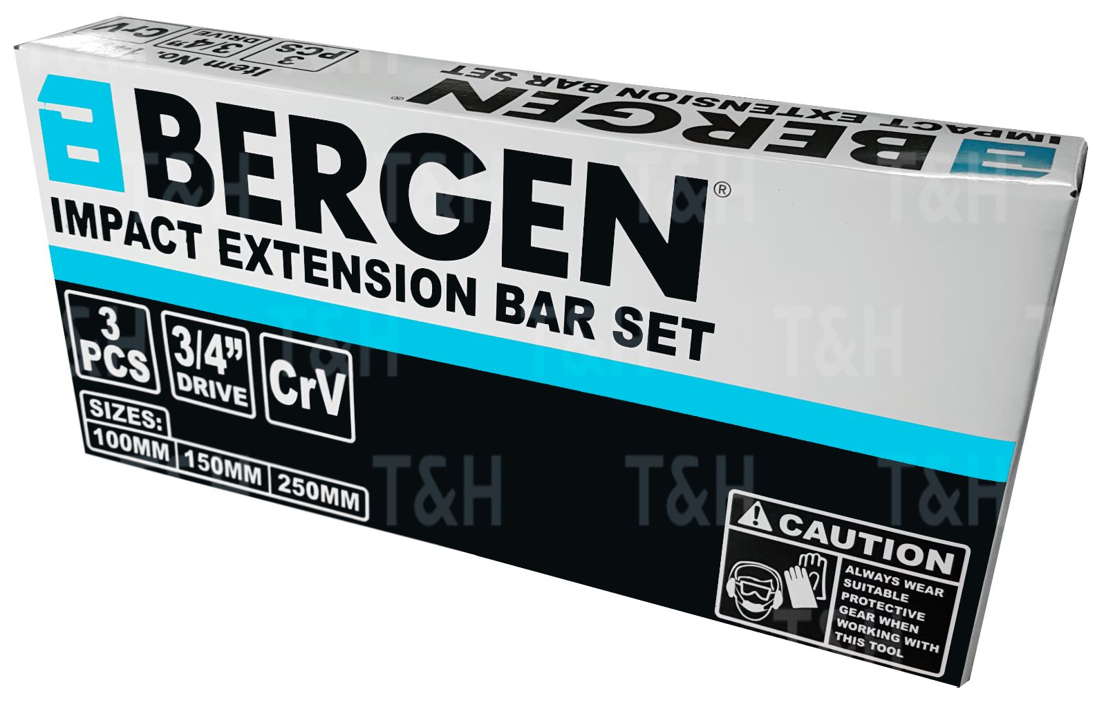 US PRO 3PCS 3/4" DRIVE IMPACT EXTENSION BARS 4" - 6" - 10"