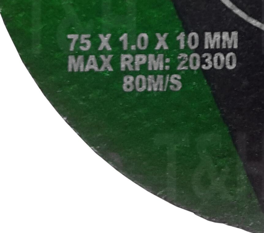 VEWERK 3" x 1MM METAL CUTTING DISC