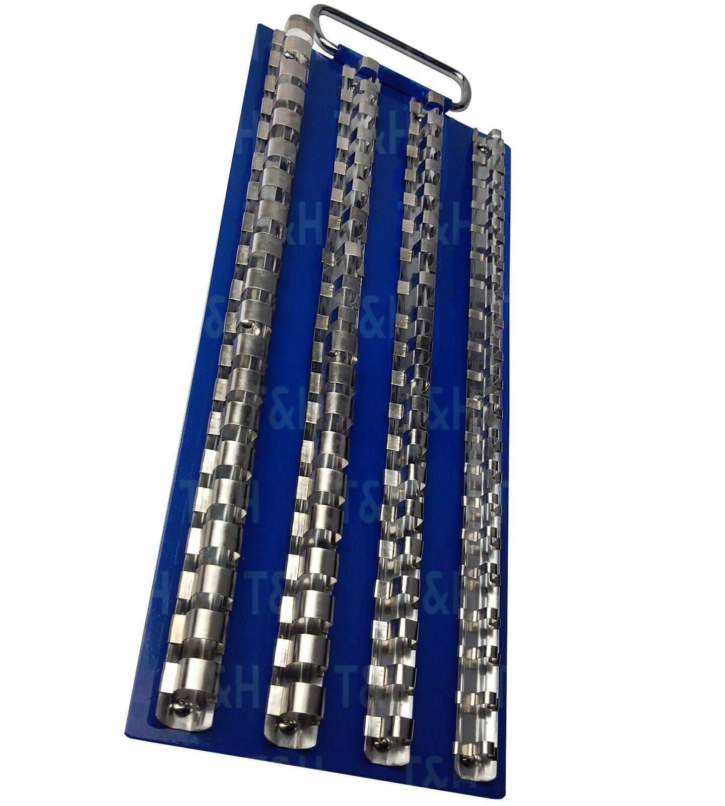 US PRO 80 CLIP 1/4" & 3/8" & 1/2" DRIVE SOCKET RAILS