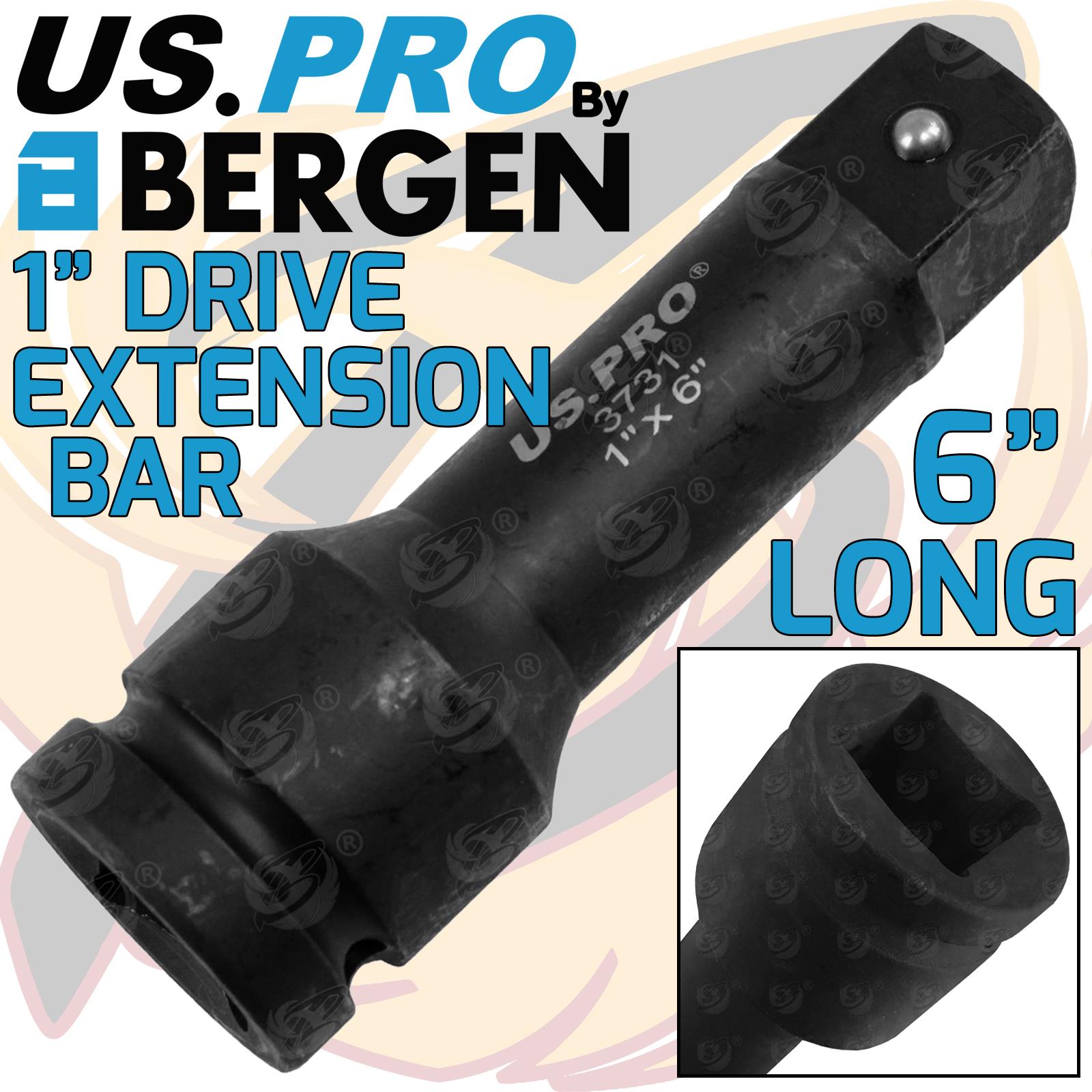 US PRO 1" DRIVE 6" LONG IMPACT EXTENSION BAR