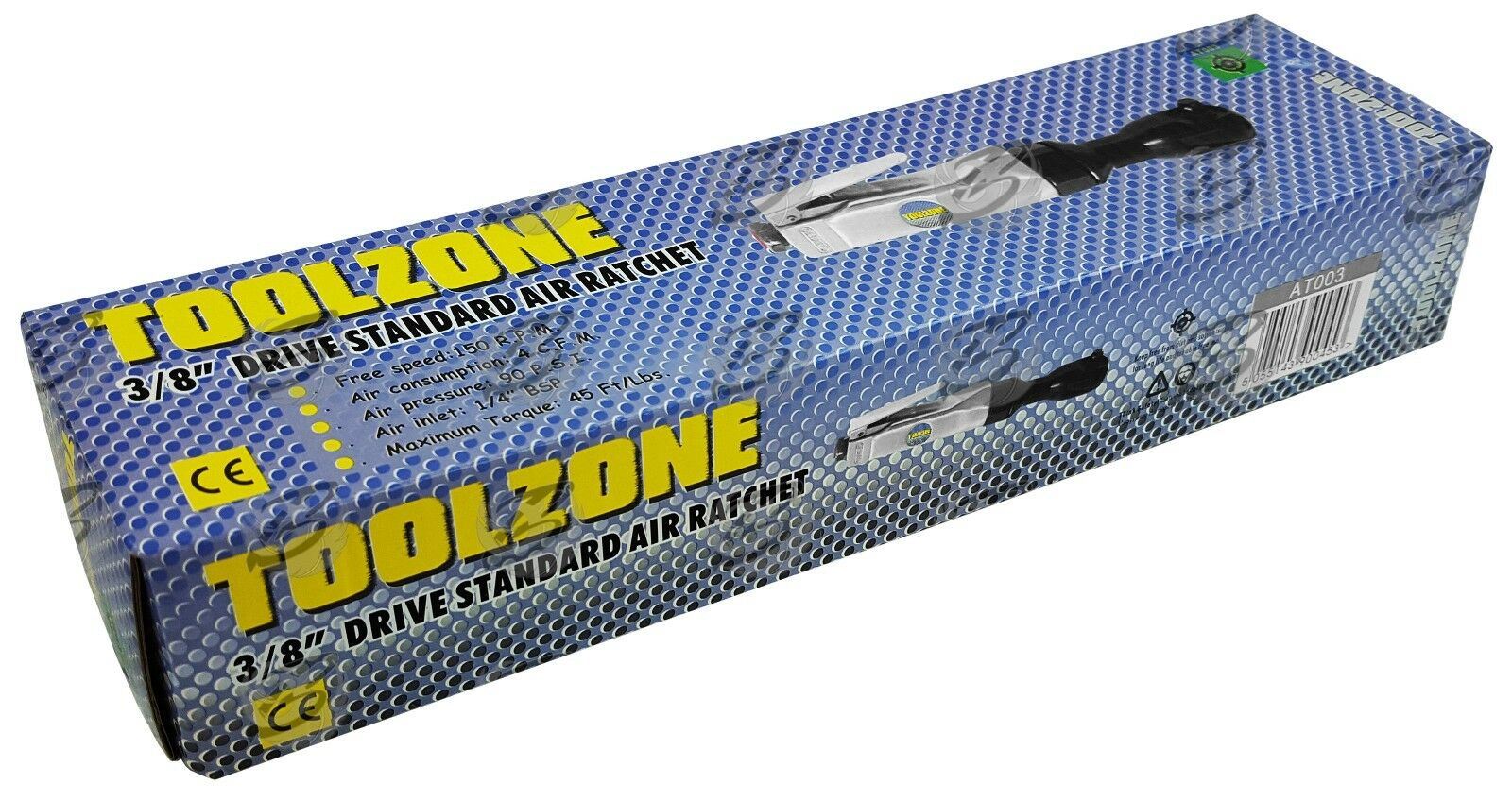 TOOLZONE 3/8" DRIVE AIR IMPACT RATCHET WRENCH