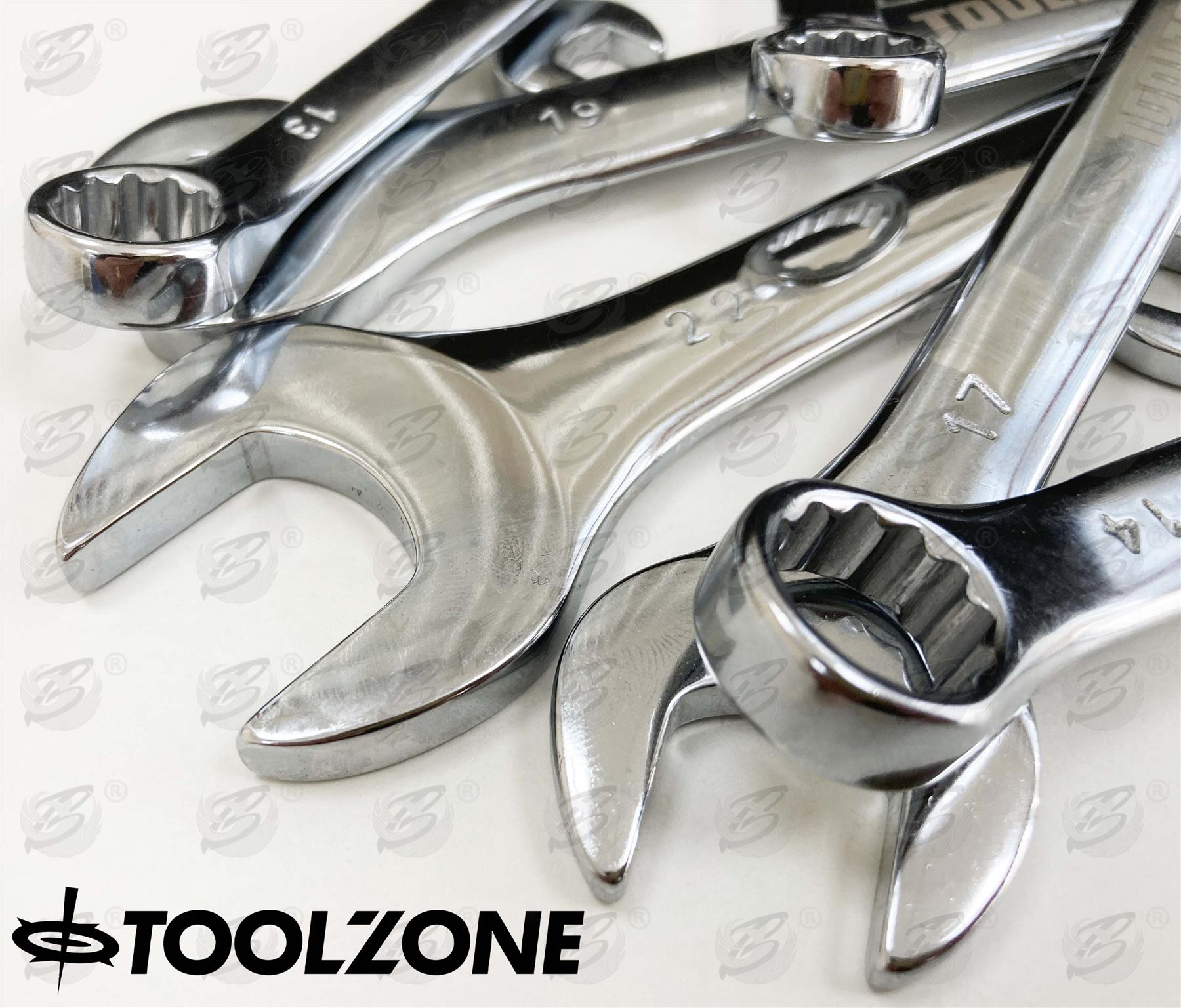 TOOLZONE 12PCS COMBINATION SPANNER SET 6MM - 22MM