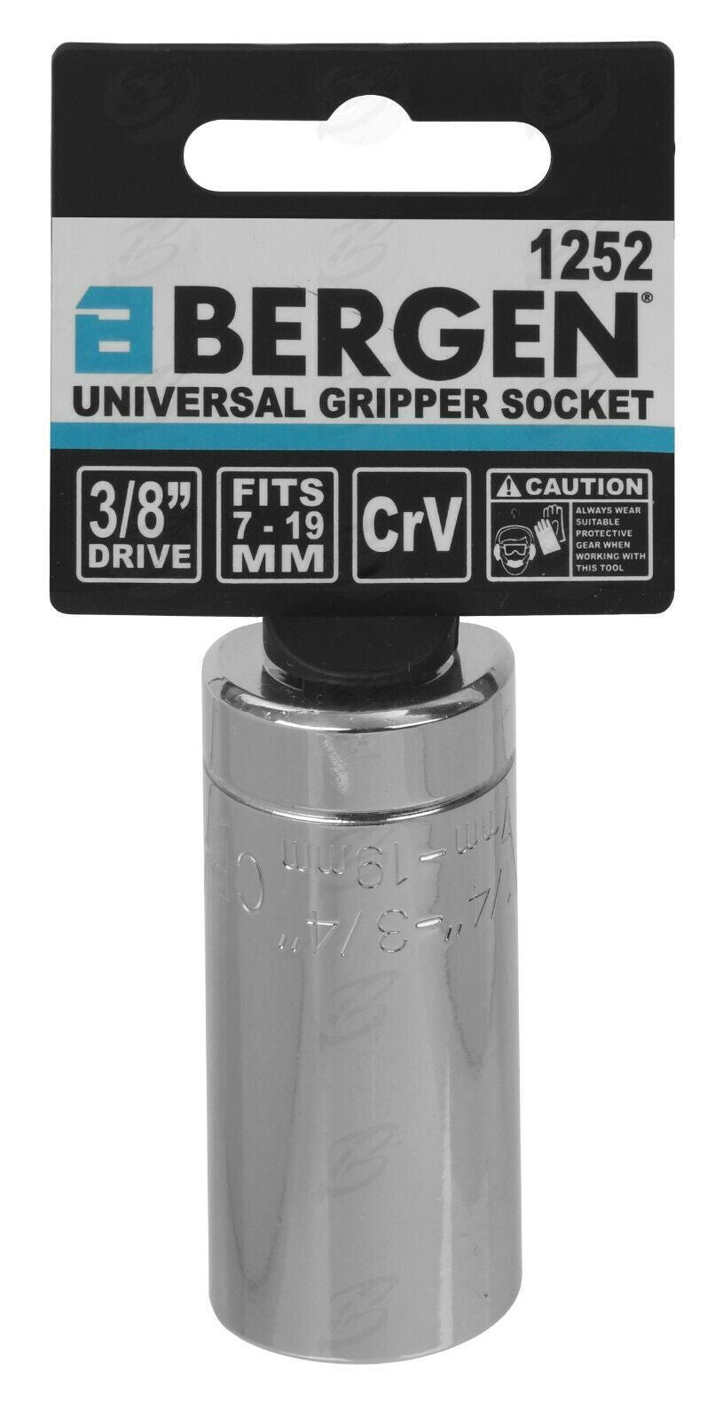 US PRO 3/8" DRIVE UNIVERSAL GRIPPER SOCKET 7MM - 19MM
