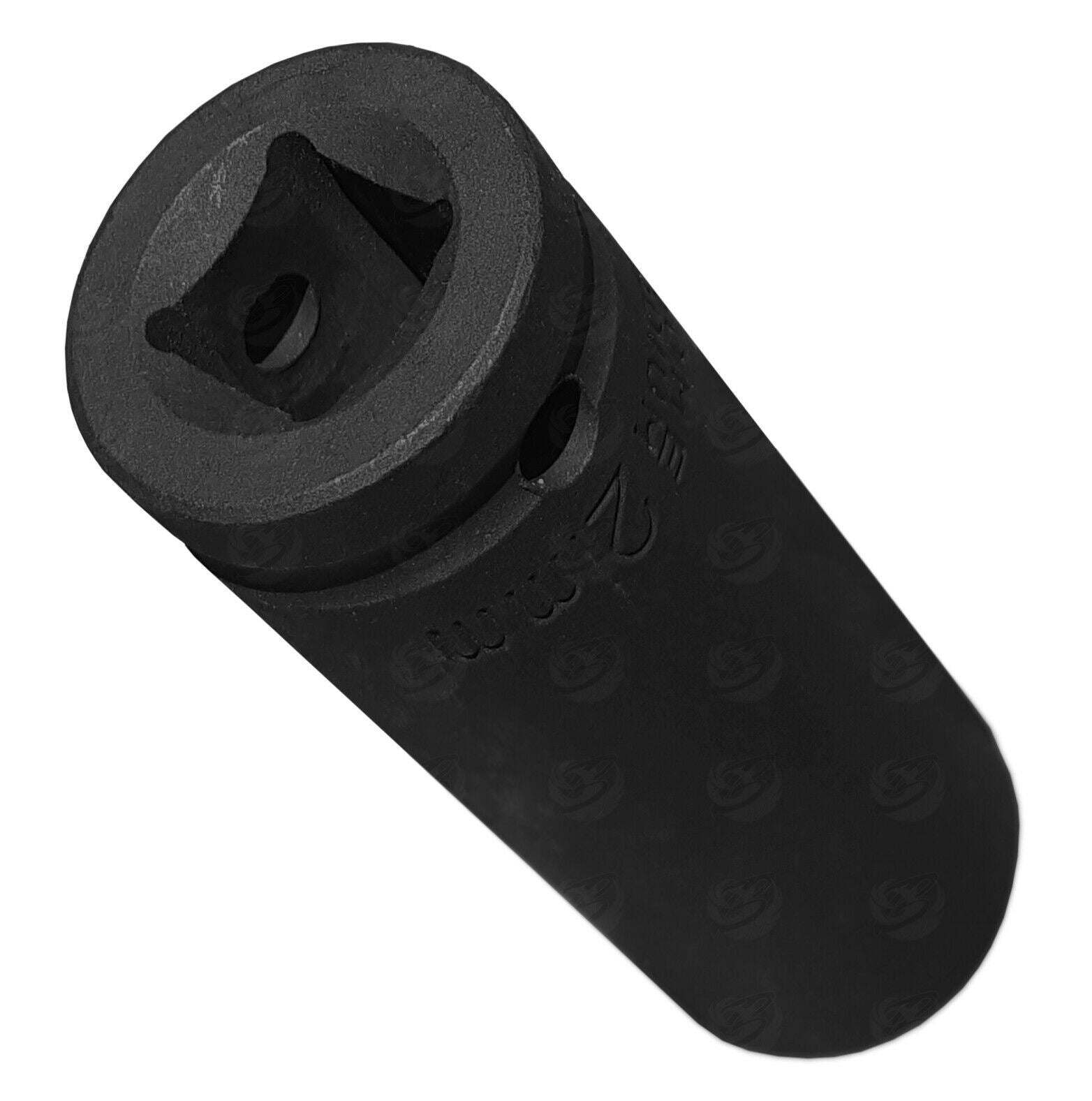 US PRO 1/2" DRIVE 24" LONG BREAKER BAR & 21MM 1/2" DRIVE 6 POINT DEEP IMPACT SOCKET
