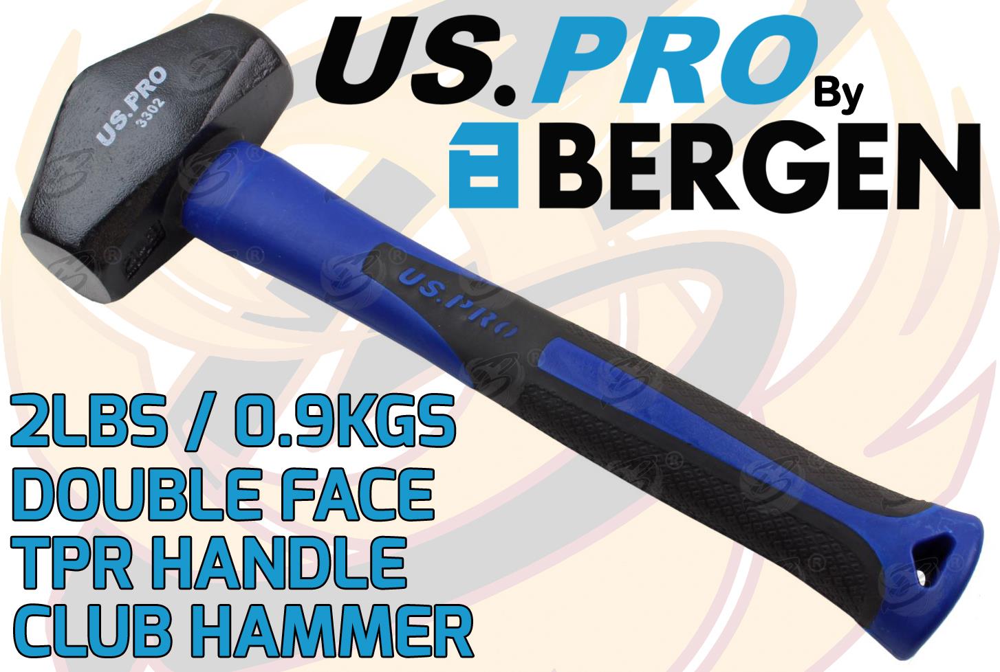 US PRO 0.9KG CLUB HAMMER