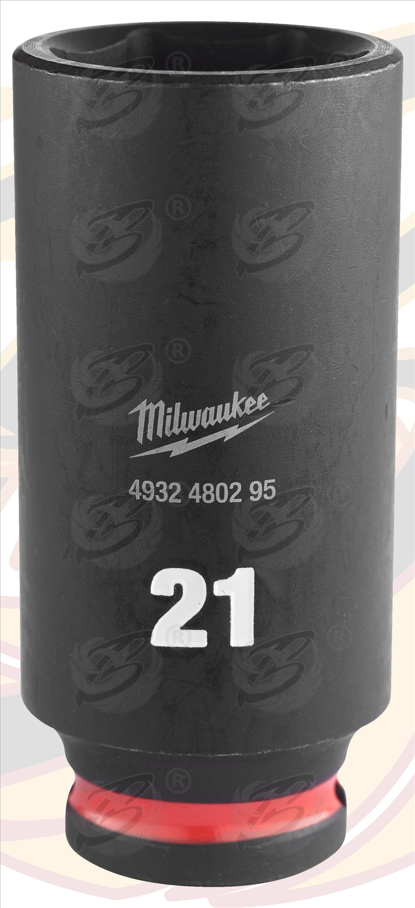 MILWAUKEE 21MM 3/8" DRIVE 6 POINT DEEP IMPACT SOCKET ( SINGLE )