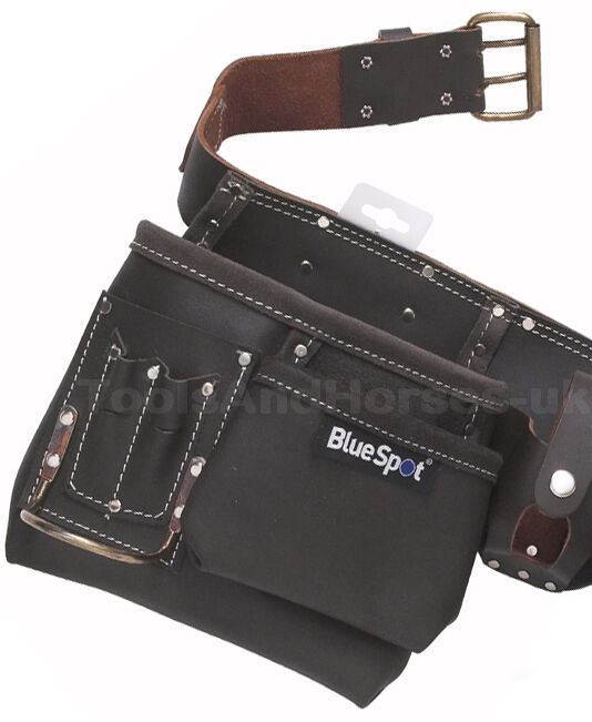 BLUESPOT 11 POCKET DOUBLE LEATHER WORK BELT
