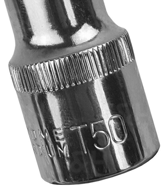 US PRO T50 1/2" DRIVE 125MM LONG TORX BIT SOCKET ( SINGLE )