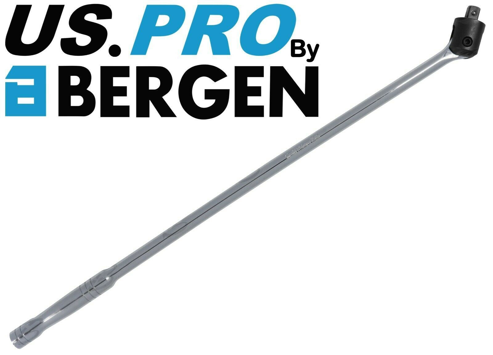 US PRO 1/2" DRIVE 24" LONG BREAKER BAR & 21MM 1/2" DRIVE 6 POINT DEEP IMPACT SOCKET