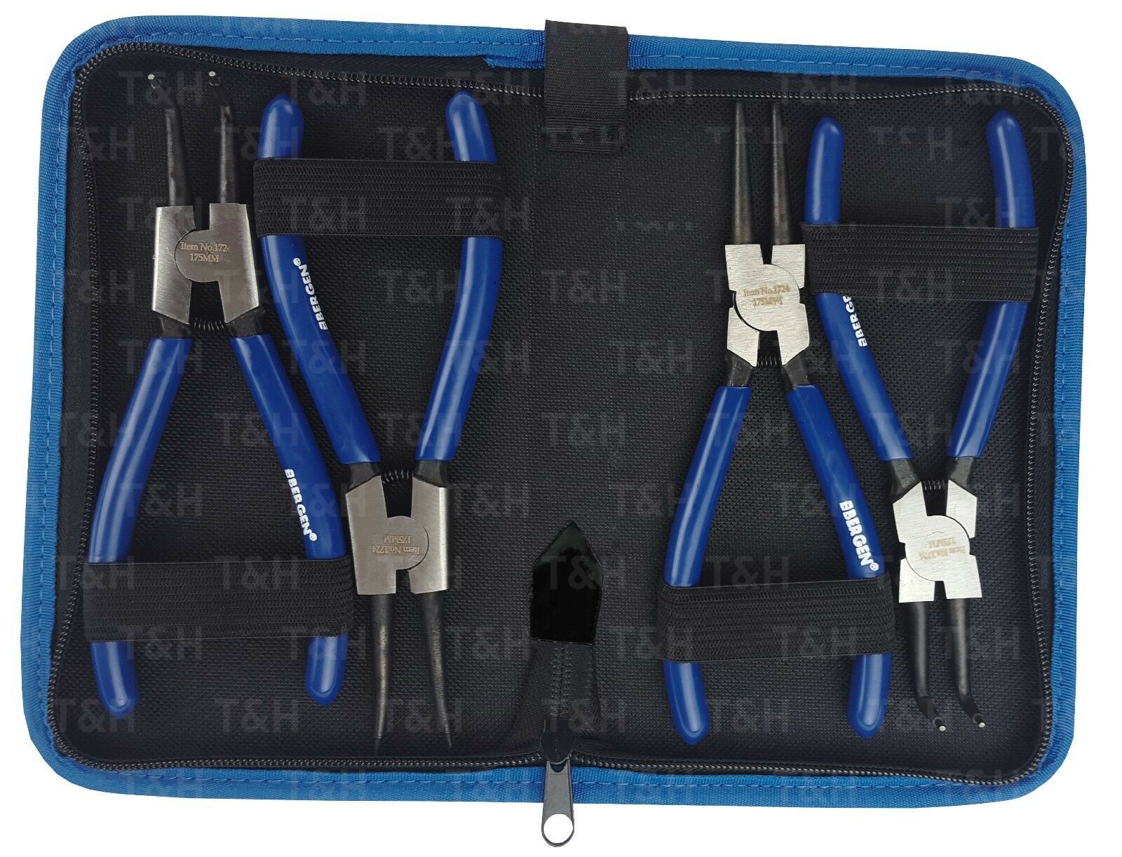US PRO 4PCS 7" CIRCLIP PLIER SET