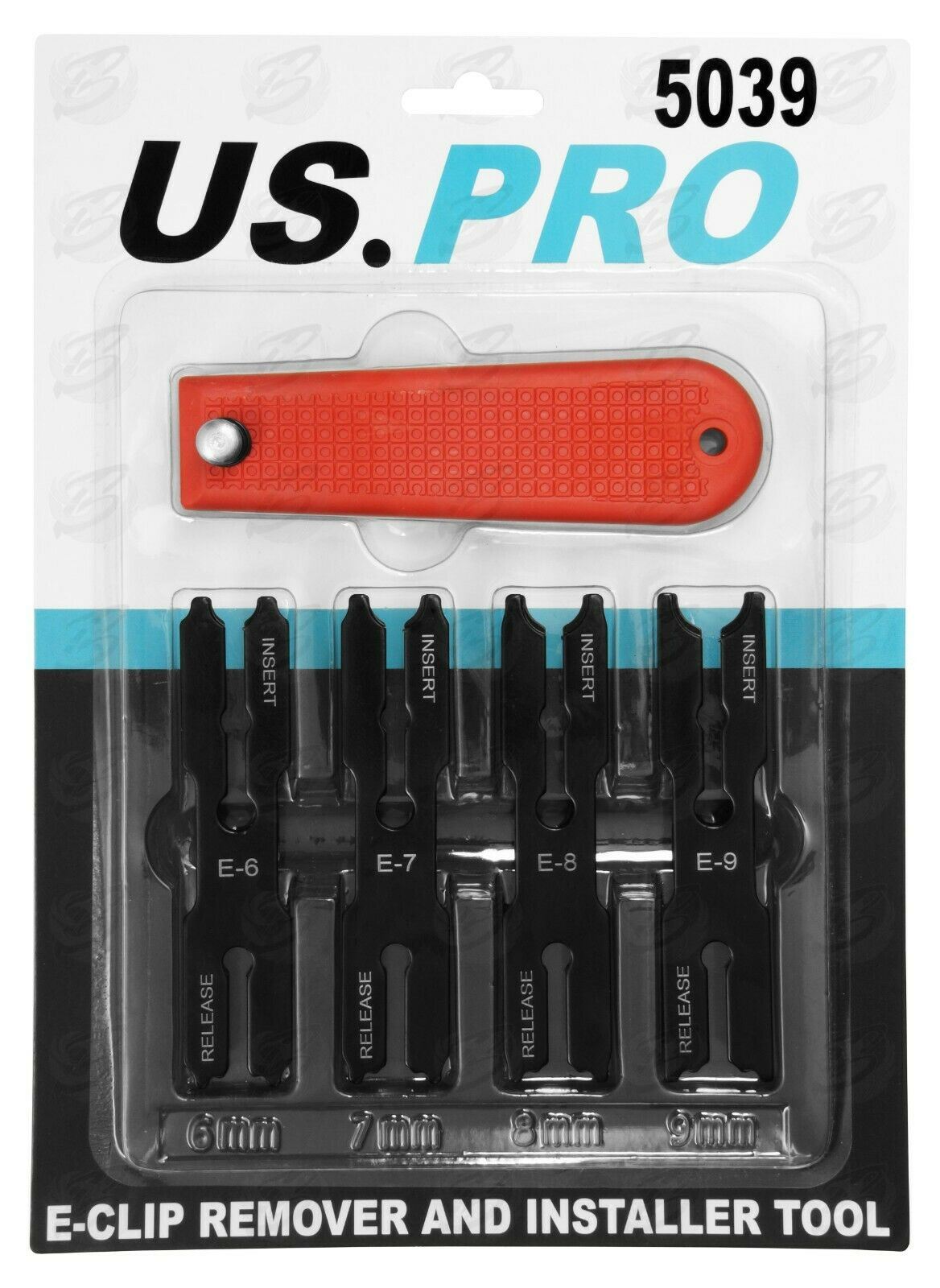 US PRO 5PCS E CLIP REMOVER & INSTALLER TOOL 56 - 57 - E8 - E9