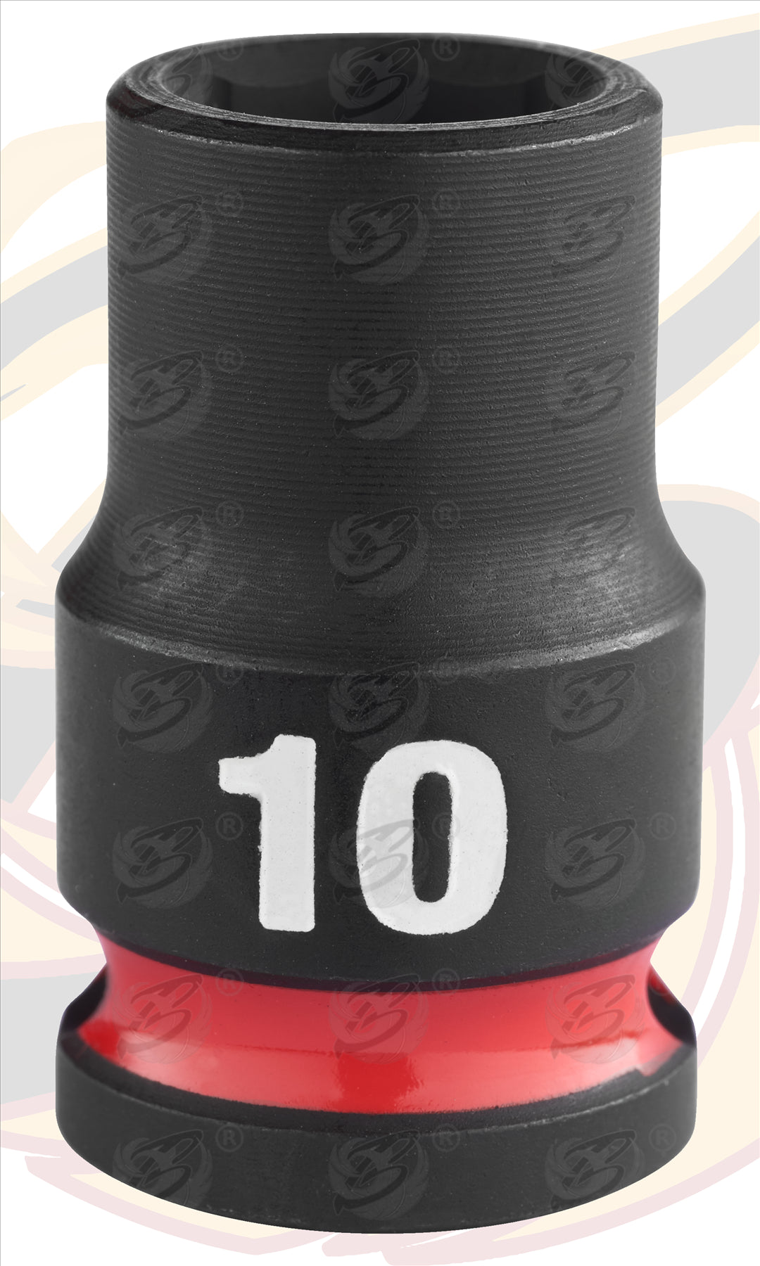 MILWAUKEE 10MM 3/8" DRIVE 6 POINT SHALLOW IMPACT SOCKET ( SINGLE )